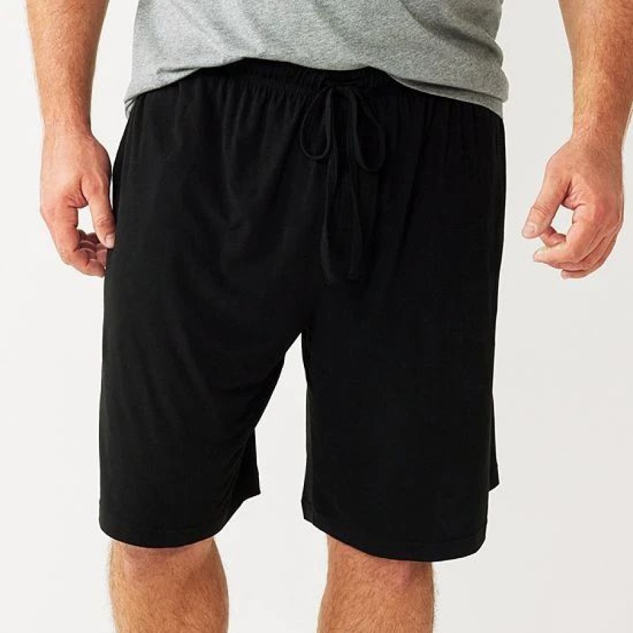 Mens * | Big & Tall Sonoma Goods For Life Lush Luxe Sleep Shorts