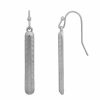 Womens * | Sonoma Goods For Life Silver Tone Nickel Free Linear Drop Earrings