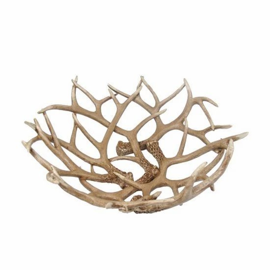 Home Decor * | Sonoma Goods For Life Faux Antler Decorative Bowl