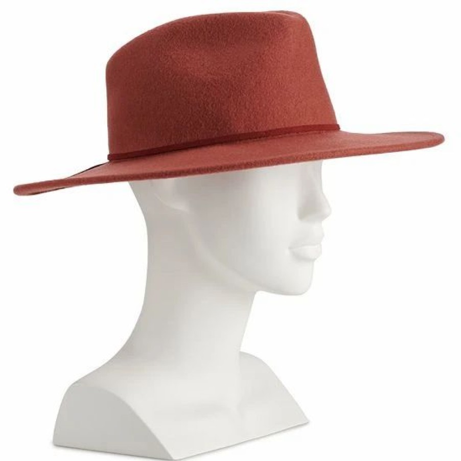 Home Decor * | Women'S Sonoma Goods For Life Felt Fedora With Suede Band