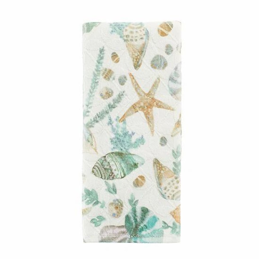 Bed & Bath * | Sonoma Goods For Life Coastal Printed Shell Hand Towel