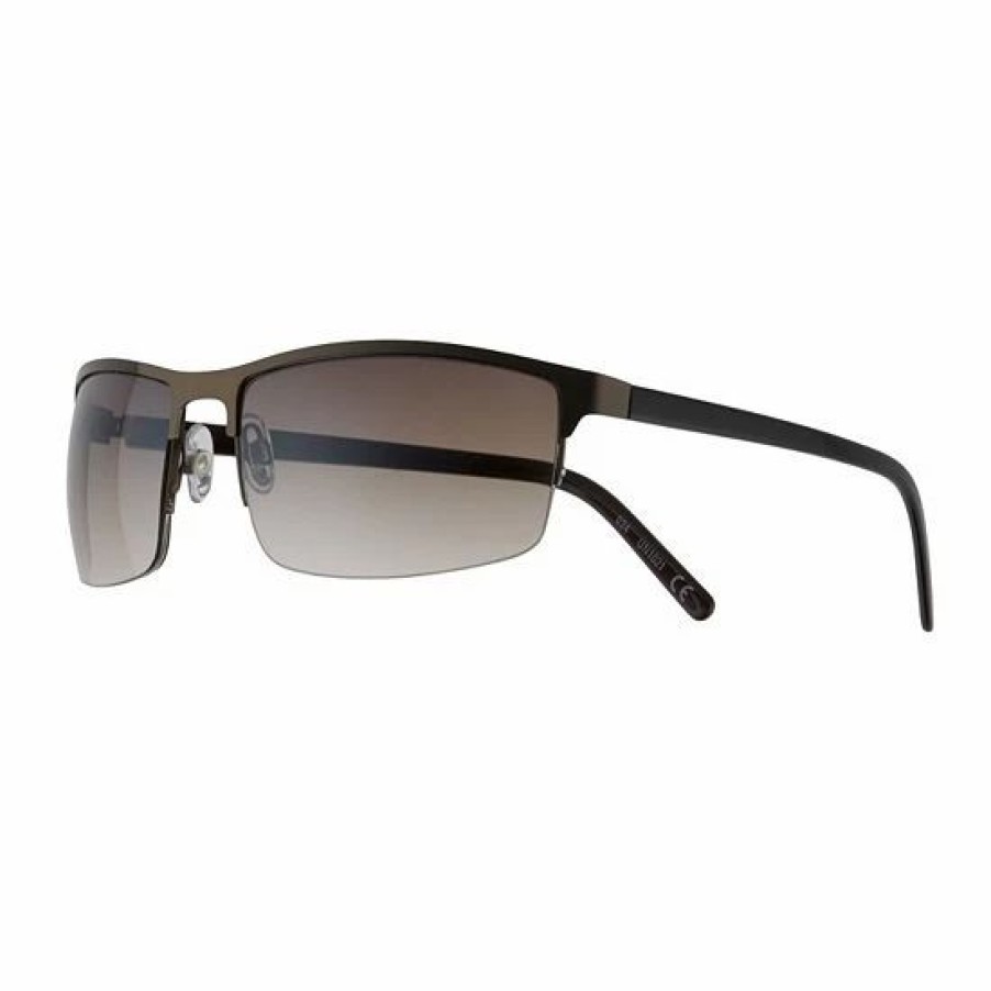 Mens * | Men'S Sonoma Goods For Life 61Mm Metal Semi-Rimless Sunglasses