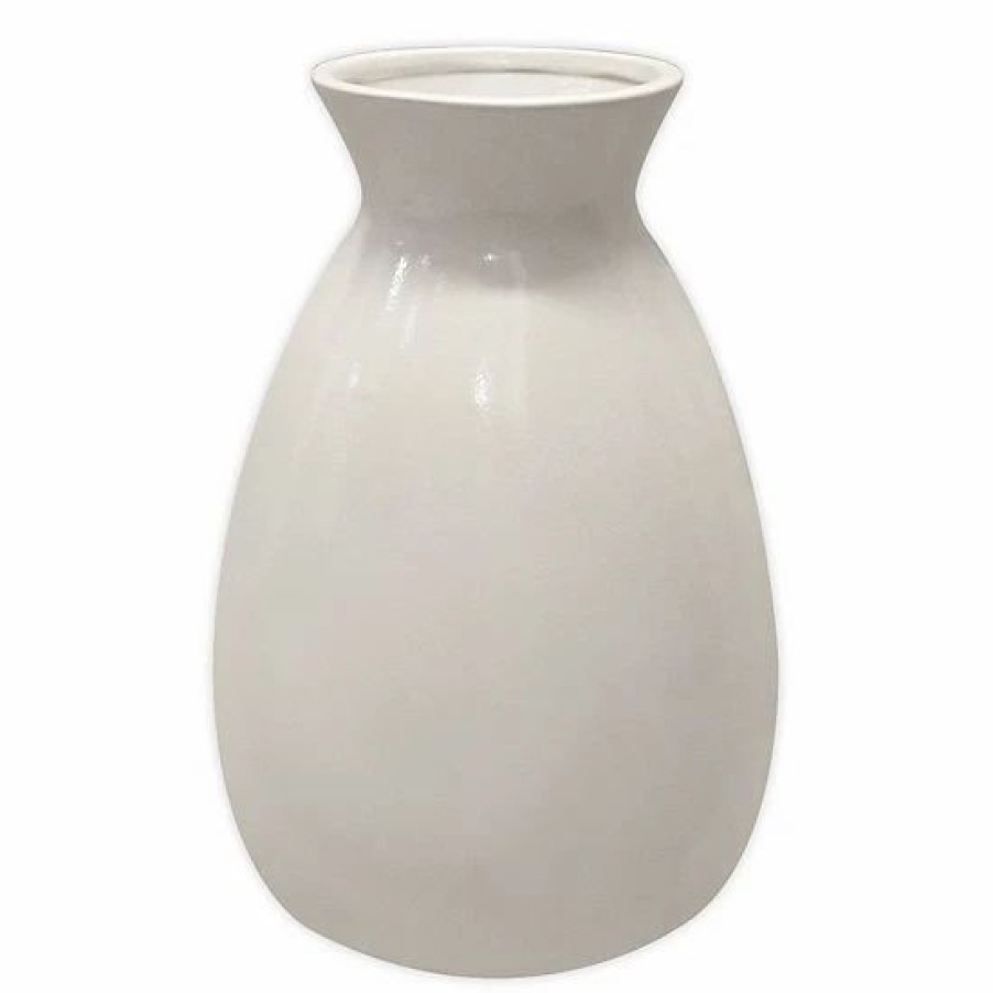 Home Decor * | Sonoma Goods For Life White Vase Table Decor