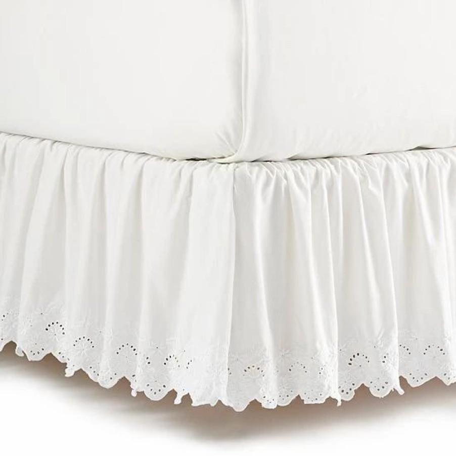 Bed & Bath * | Sonoma Goods For Life Eyelet Bedskirt