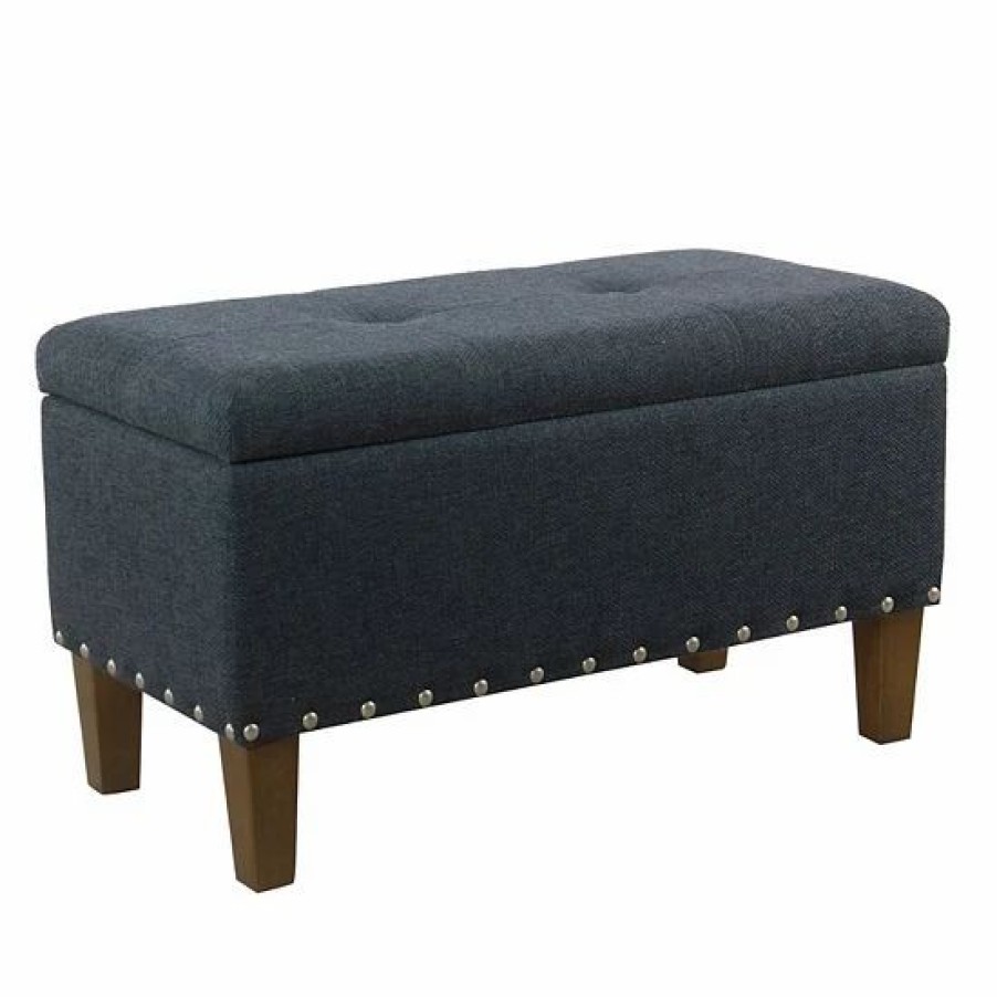 Furniture * | Sonoma Goods For Life Madison Storage Bench Ottoman