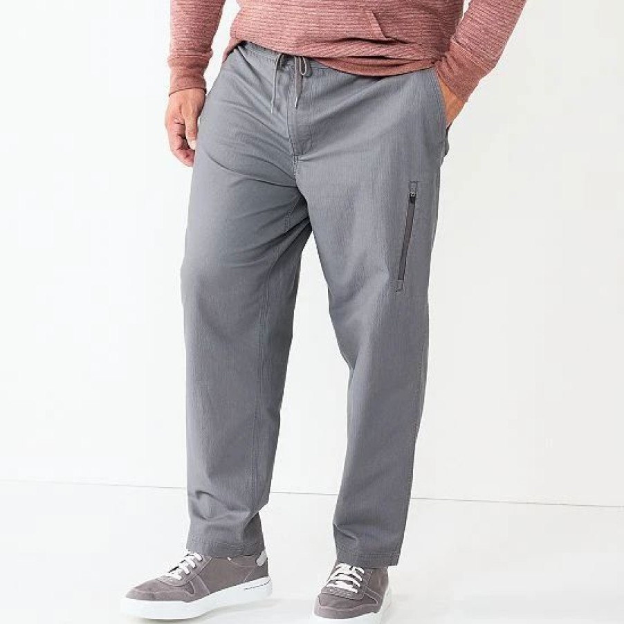 Mens * | Big & Tall Men'S Sonoma Goods For Life Ripstop Cargo Pant