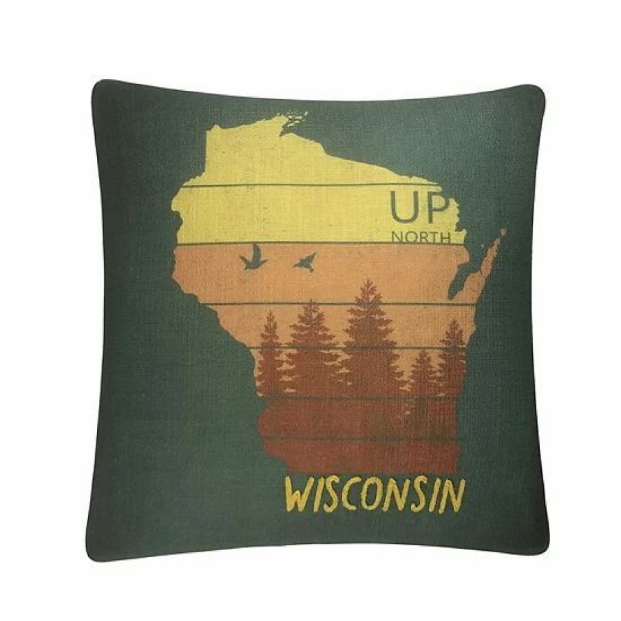 Home Decor * | Sonoma Goods For Life Wisconsin Feather Fill Throw Pillow