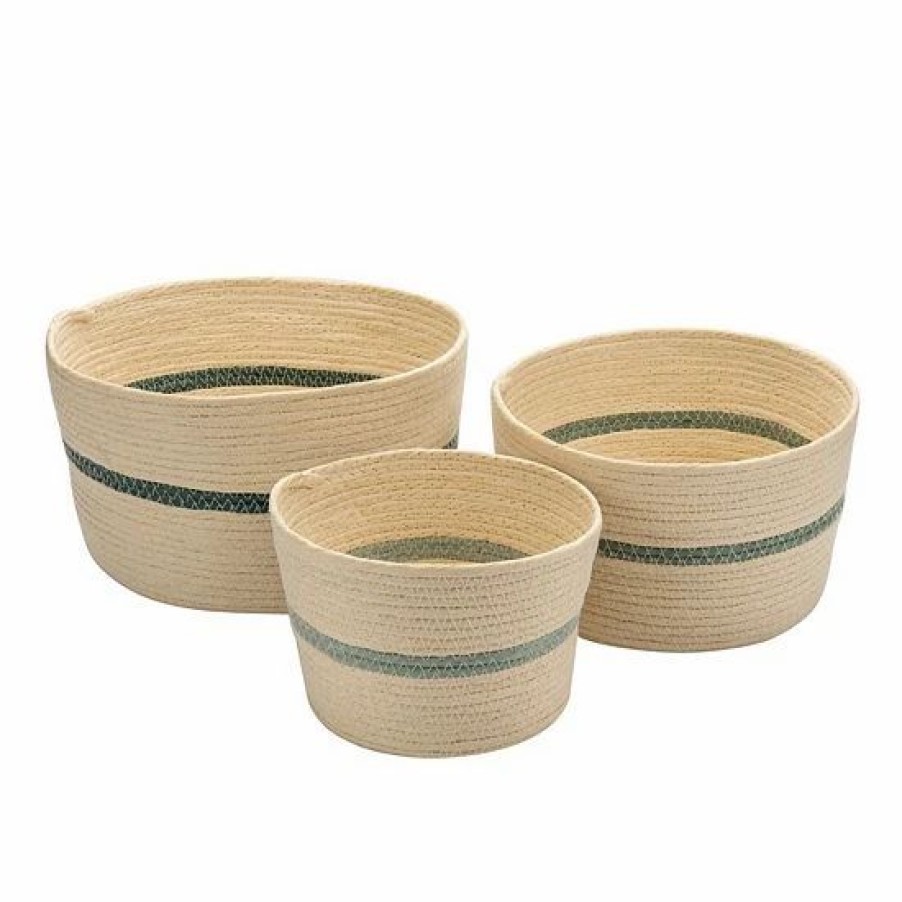 Storage & Cleaning * | Sonoma Goods For Life Sonoma Nesting Natural Coiled Basket Set