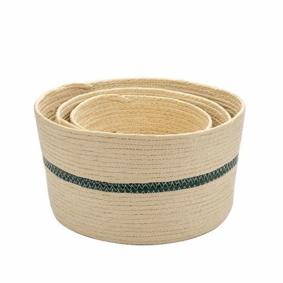 Storage & Cleaning * | Sonoma Goods For Life Sonoma Nesting Natural Coiled Basket Set