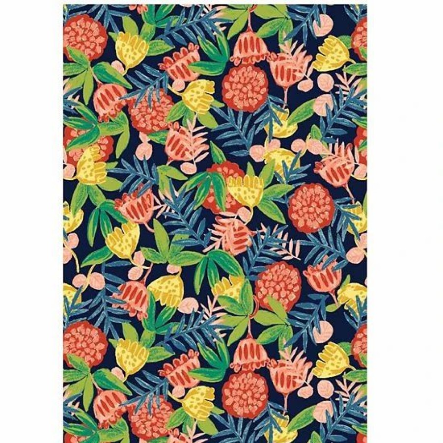 Home Decor * | Sonoma Goods For Life Tropical Floral Indoor Outdoor Rug