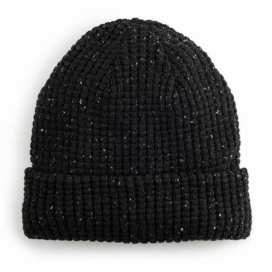 Mens * | Men'S Sonoma Goods For Life Waffle Cuff Beanie