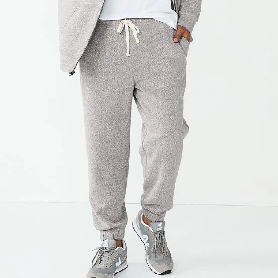 Mens * | Big & Tall Sonoma Goods For Life Fleece Jogger Pants