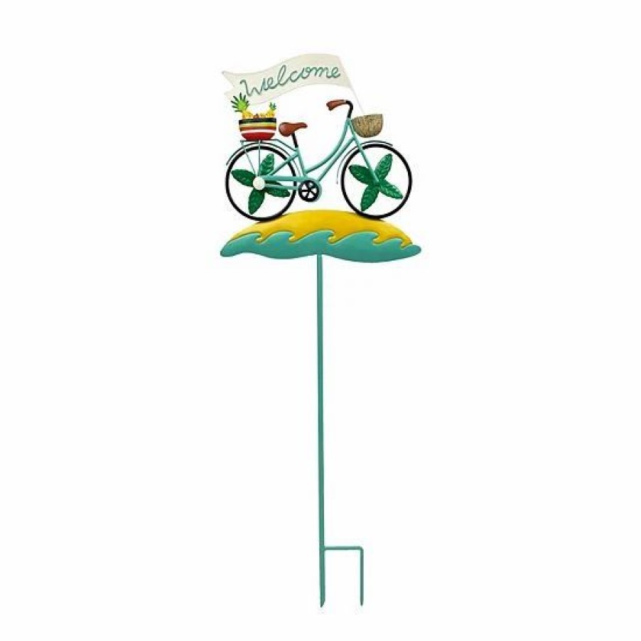 Home Decor * | Sonoma Goods For Life Welcome Bike Garden Stake