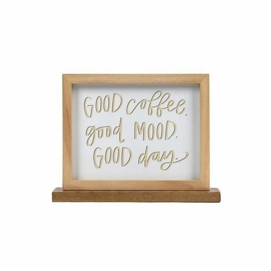 Home Decor * | Sonoma Goods For Life Good Coffee Caption Table Decor