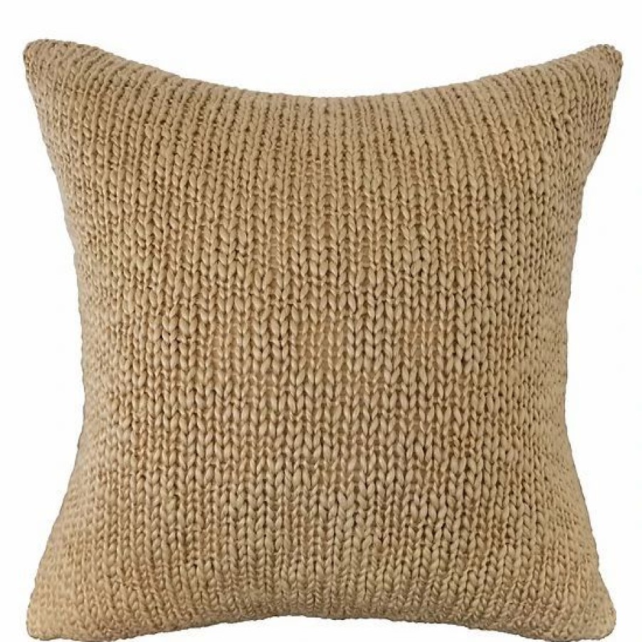 Home Decor * | Sonoma Goods For Life Solid Knit Feather Fill Throw Pillow