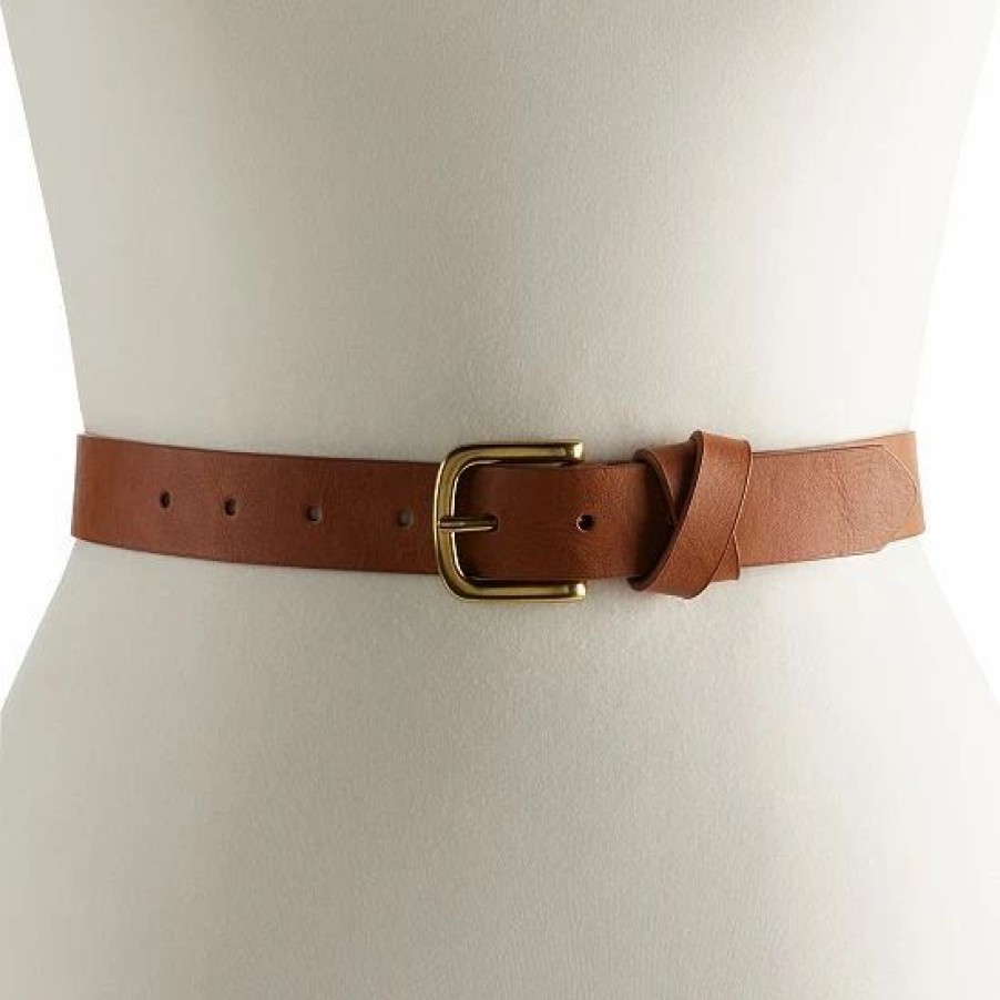 Mens * | Women'S Sonoma Goods For Life Square Buckle Belt