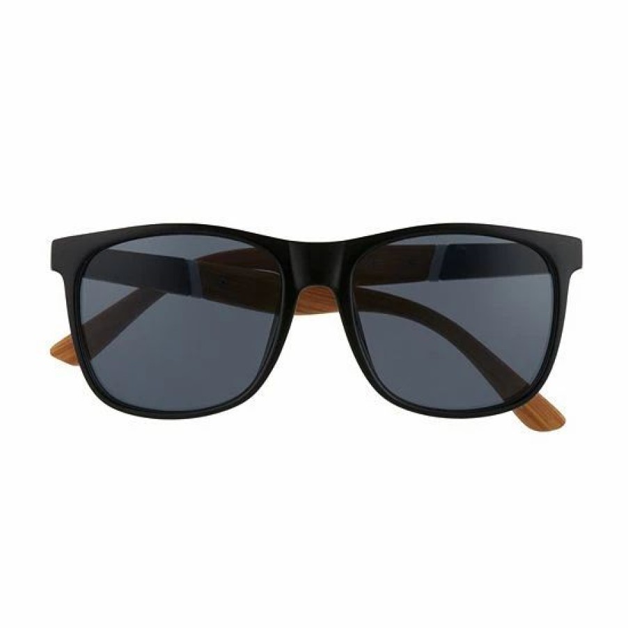 Mens * | Men'S Sonoma Goods For Life 52Mm Wood Textured Temple Sunglasses