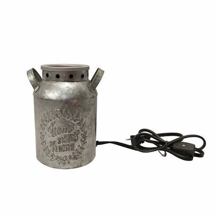 Home Decor * | Sonoma Goods For Life "Home Sweet Home" Galvanized Bucket Wax Melt Warmer