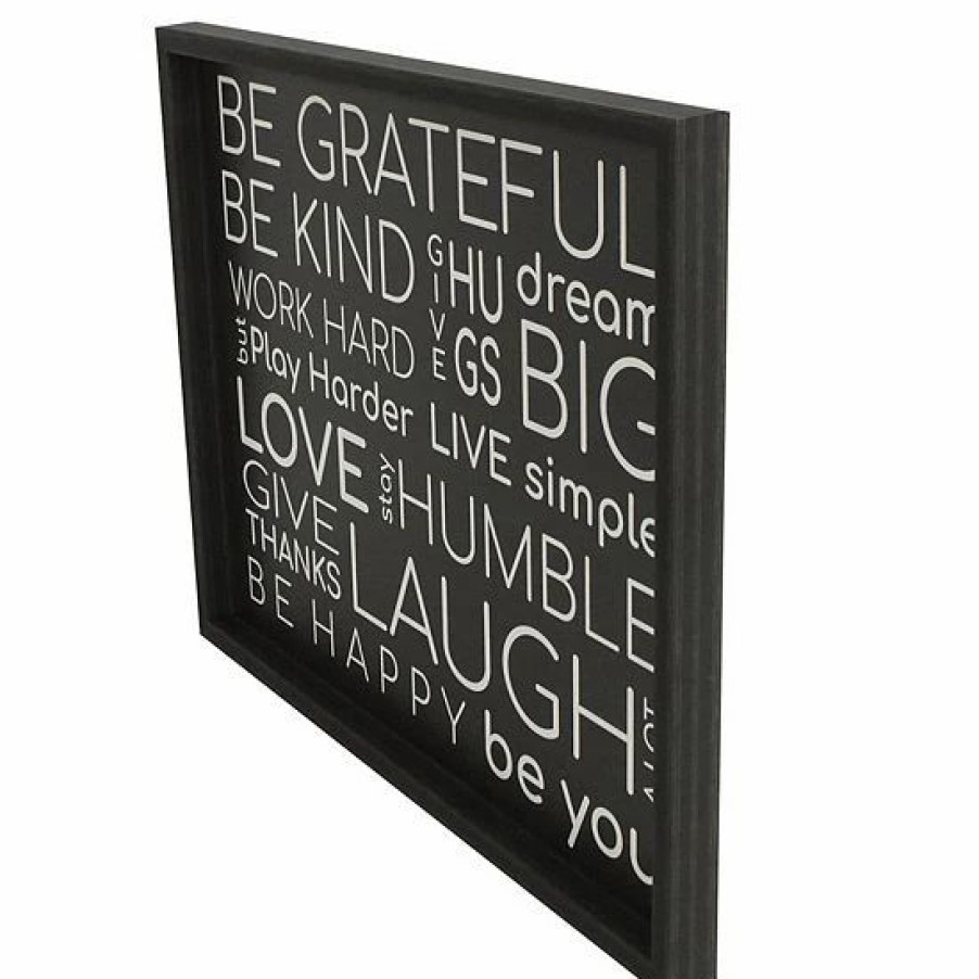 Home Decor * | Sonoma Goods For Life Simply Living Everyday Framed Wall Art