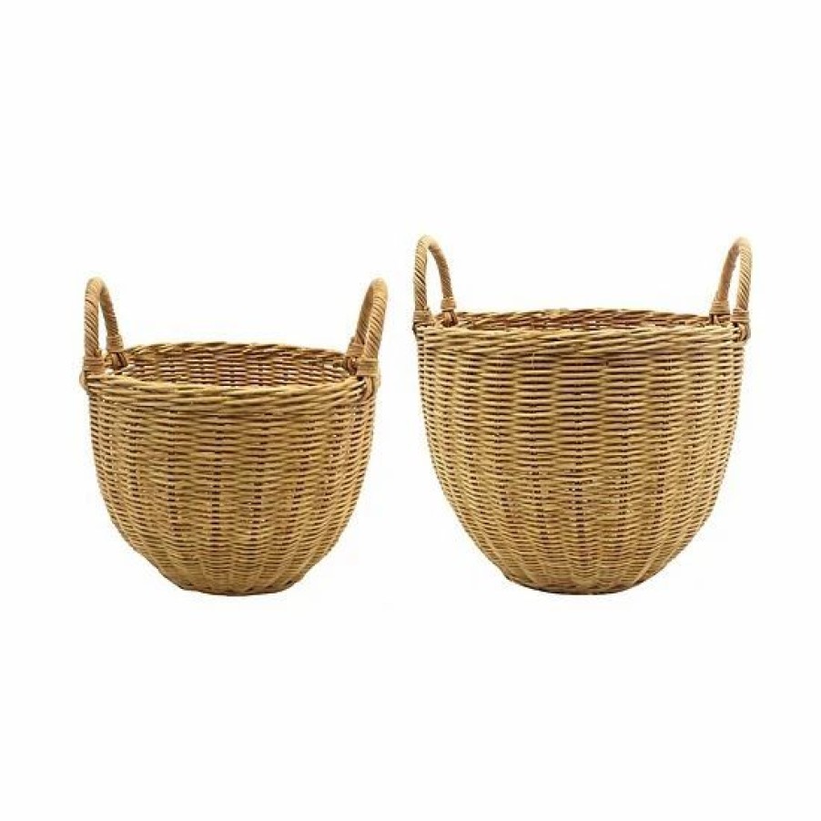 Storage & Cleaning * | Sonoma Goods For Life Basket Table Decor 2-Piece Set