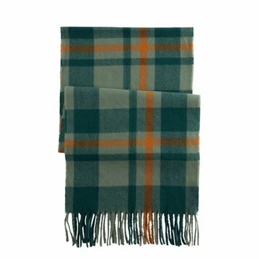 Mens * | Men'S Sonoma Goods For Life Green Woven Scarf