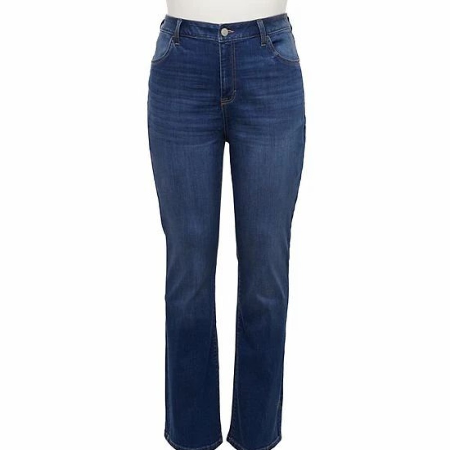 Mens * | Plus Size Sonoma Goods For Life Favorite Midrise Bootcut Jeans