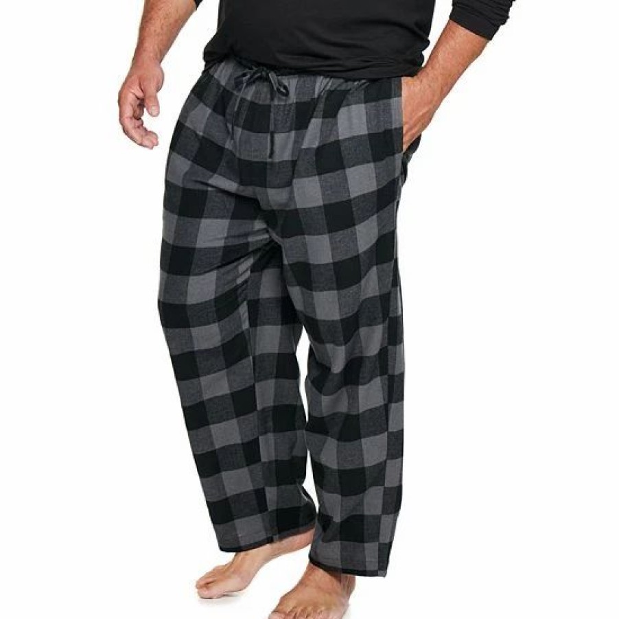 Mens * | Big & Tall Sonoma Goods For Life Flannel Pajama Pants