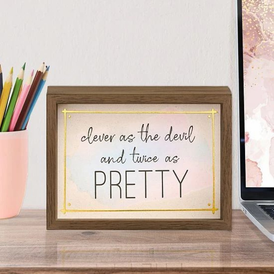 Home Decor * | Sonoma Goods For Life Twice As Pretty Caption Art Box