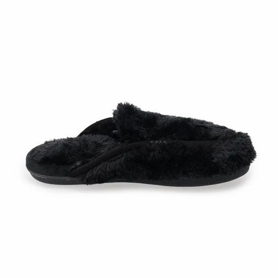 Womens * | Sonoma Goods For Life Women'S Faux Fur Moccasin Slippers