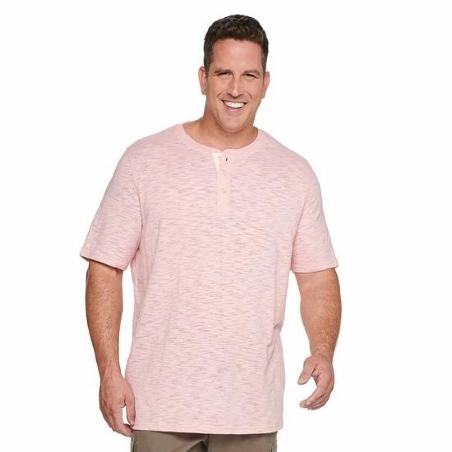 Mens * | Big & Tall Sonoma Goods For Life Classic-Fit Henley Alec