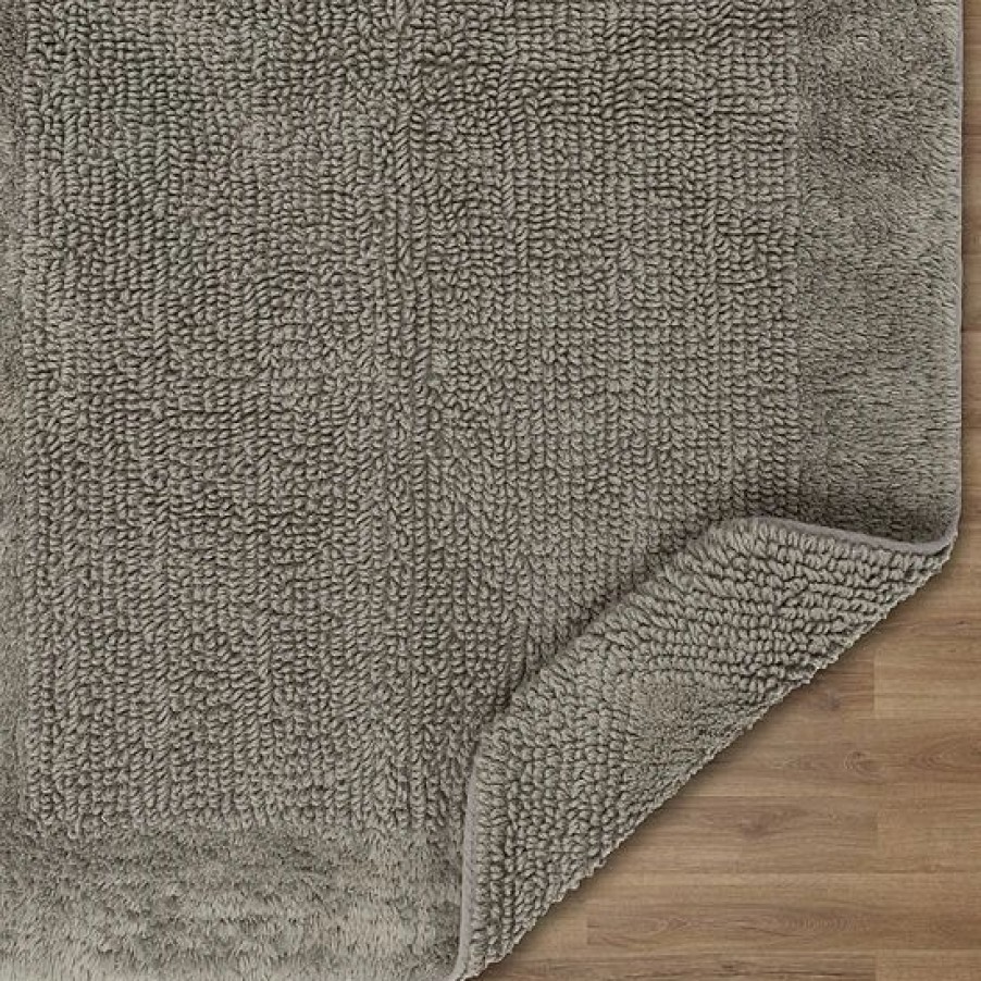 Bed & Bath * | Sonoma Goods For Life Cotton Reversible Solid Border Bath Rug Runner