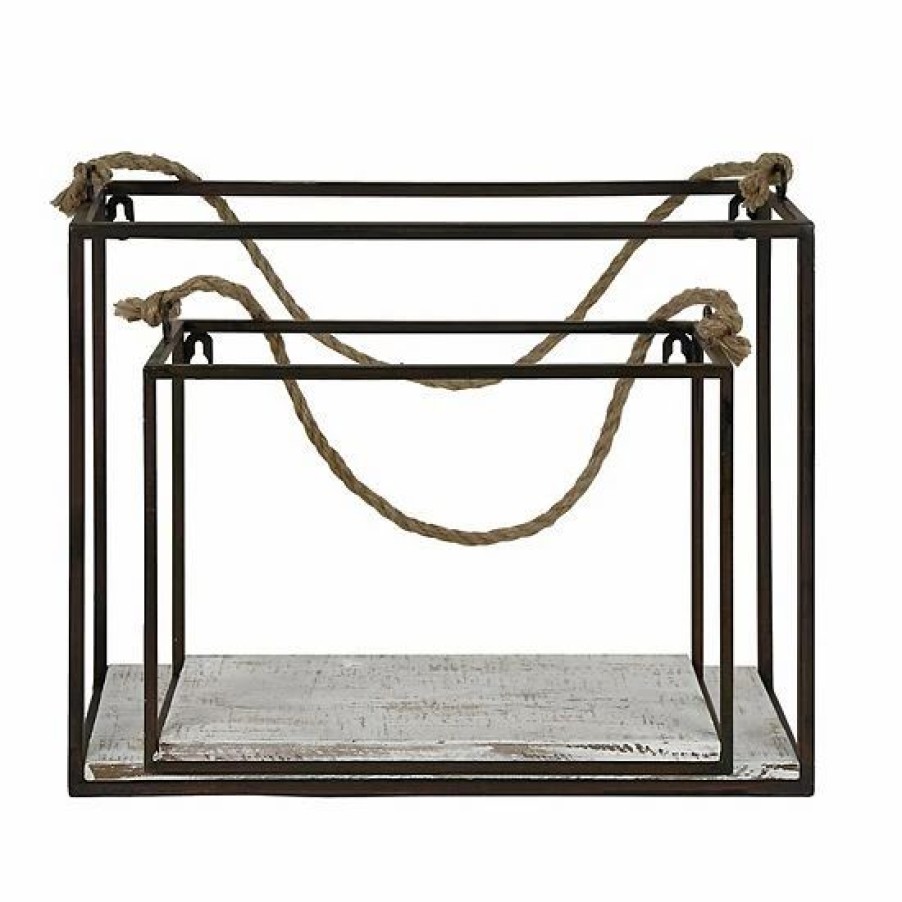 Home Decor * | Sonoma Goods For Life Rope Shelf 2-Piece Set