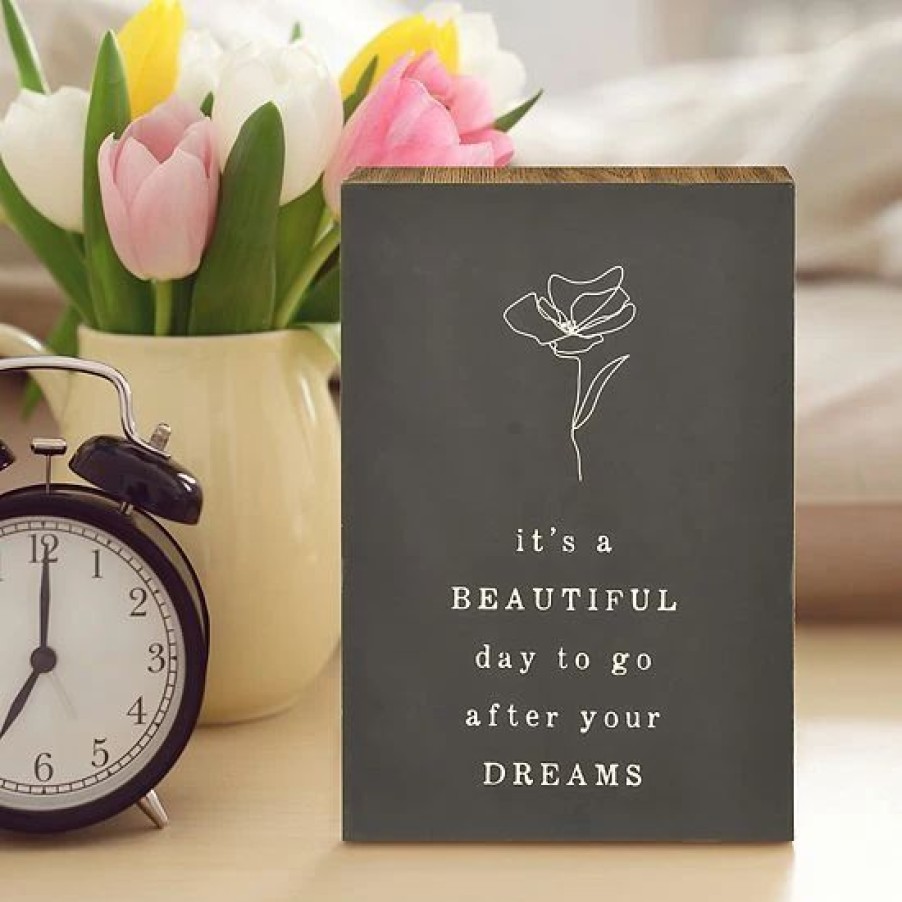 Home Decor * | Sonoma Goods For Life Beautiful Day Caption Art Box