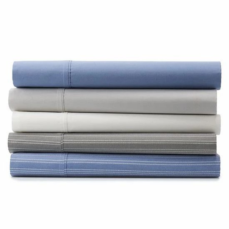 Bed & Bath * | Sonoma Goods For Life 300 Thread Count The Everyday Sheet Set Or Pillowcases Palm