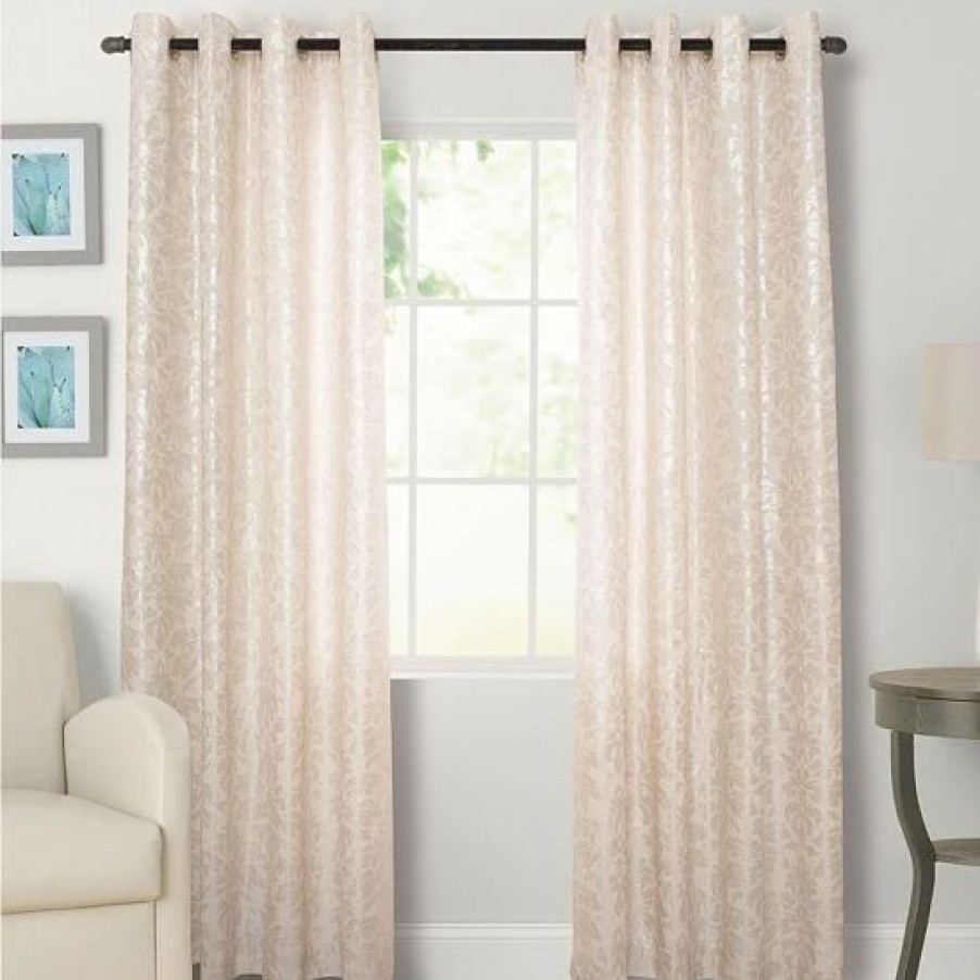 Home Decor * | Sonoma Goods For Life 1-Panel Naturals Kingsbury Window Curtain Natural Silver