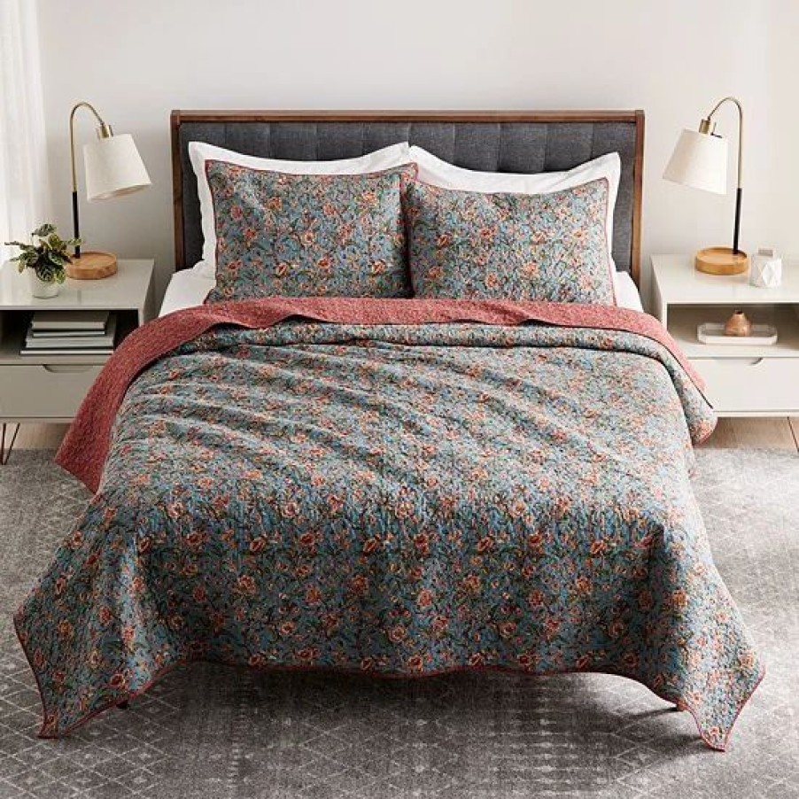 Bed & Bath * | Sonoma Goods For Life Heritage Reversible Cotton Quilt Or Sham