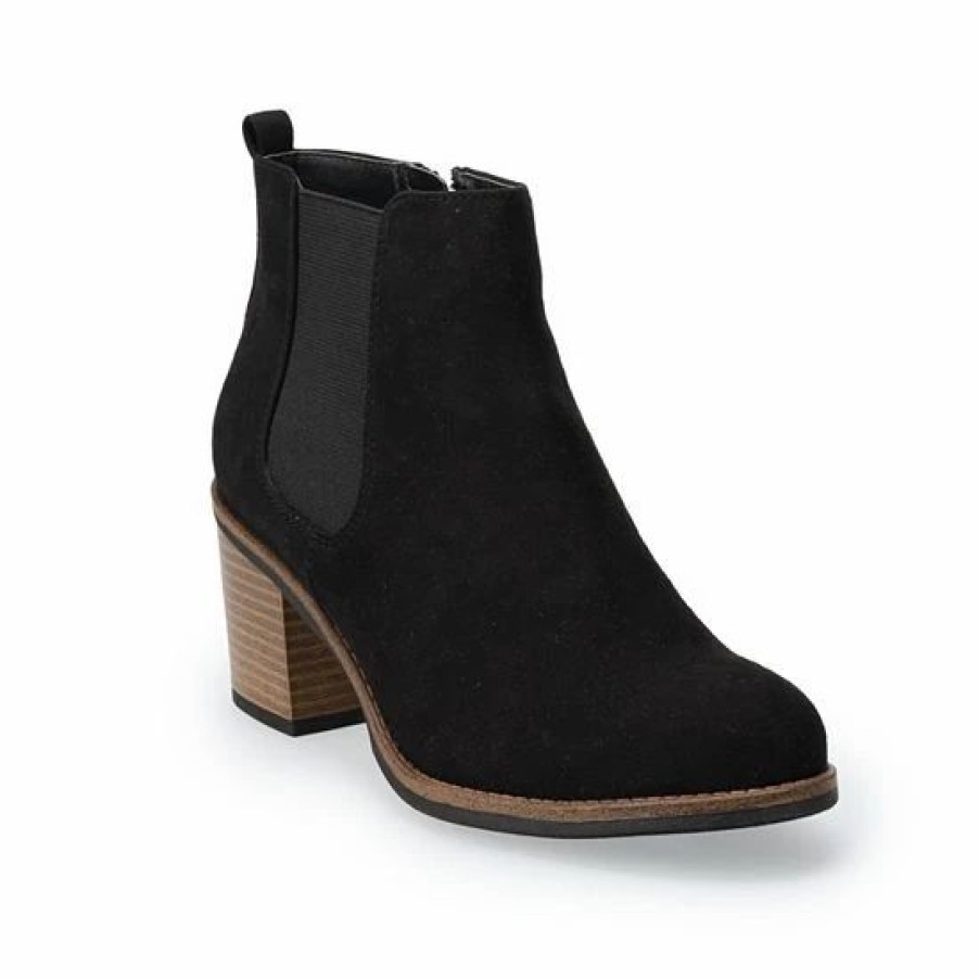 Womens * | Sonoma Goods For Life Spaniel Women'S High Heel Ankle Boots