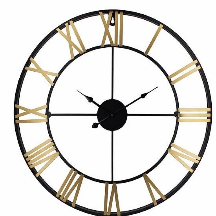 Home Decor * | Sonoma Goods For Life Roman Numeral Wall Clock