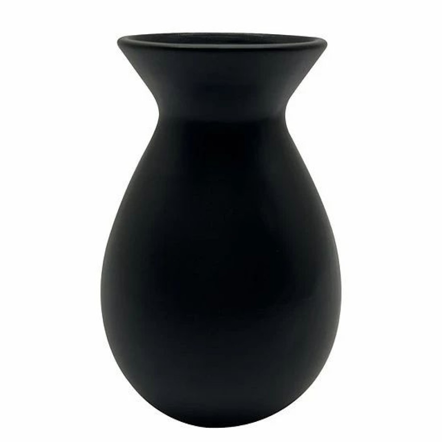 Home Decor * | Sonoma Goods For Life Black Ceramic Vase