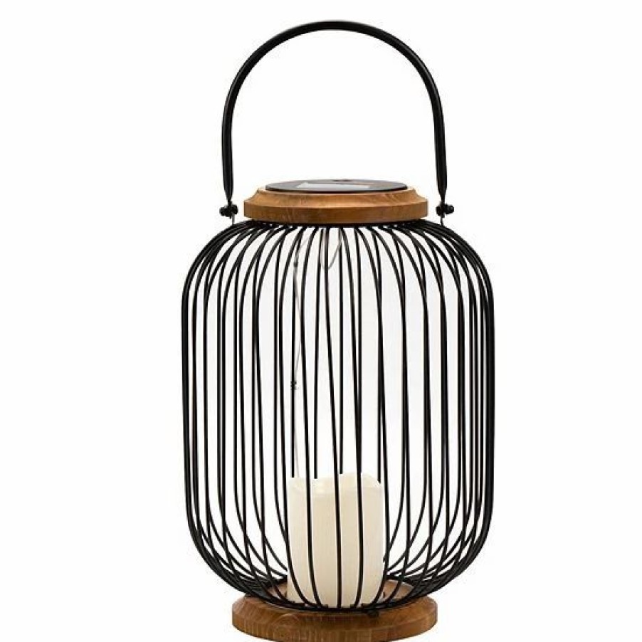 Home Decor * | Sonoma Goods For Life Solar Led Lantern Floor Decor