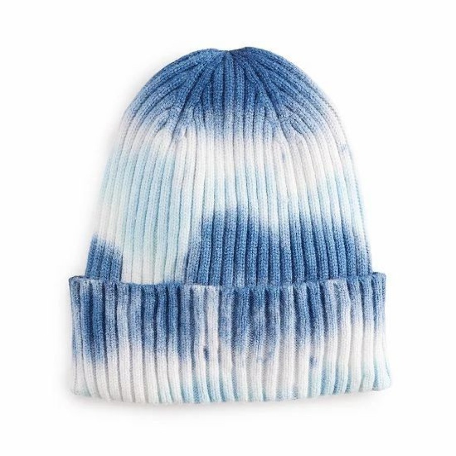 Home Decor * | Women'S Sonoma Goods For Life Tie Dye Rib Beanie