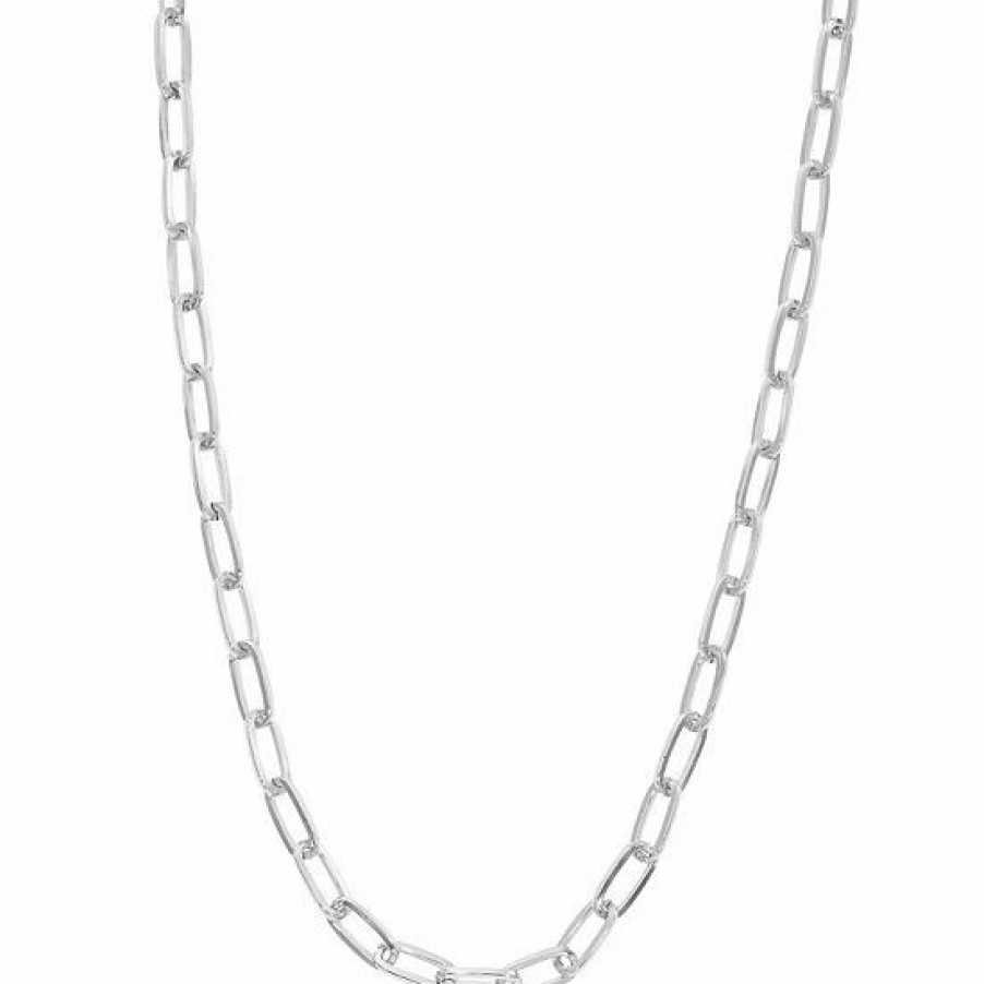 Womens * | Sonoma Goods For Life 18-In. Flat Oval Link Necklace