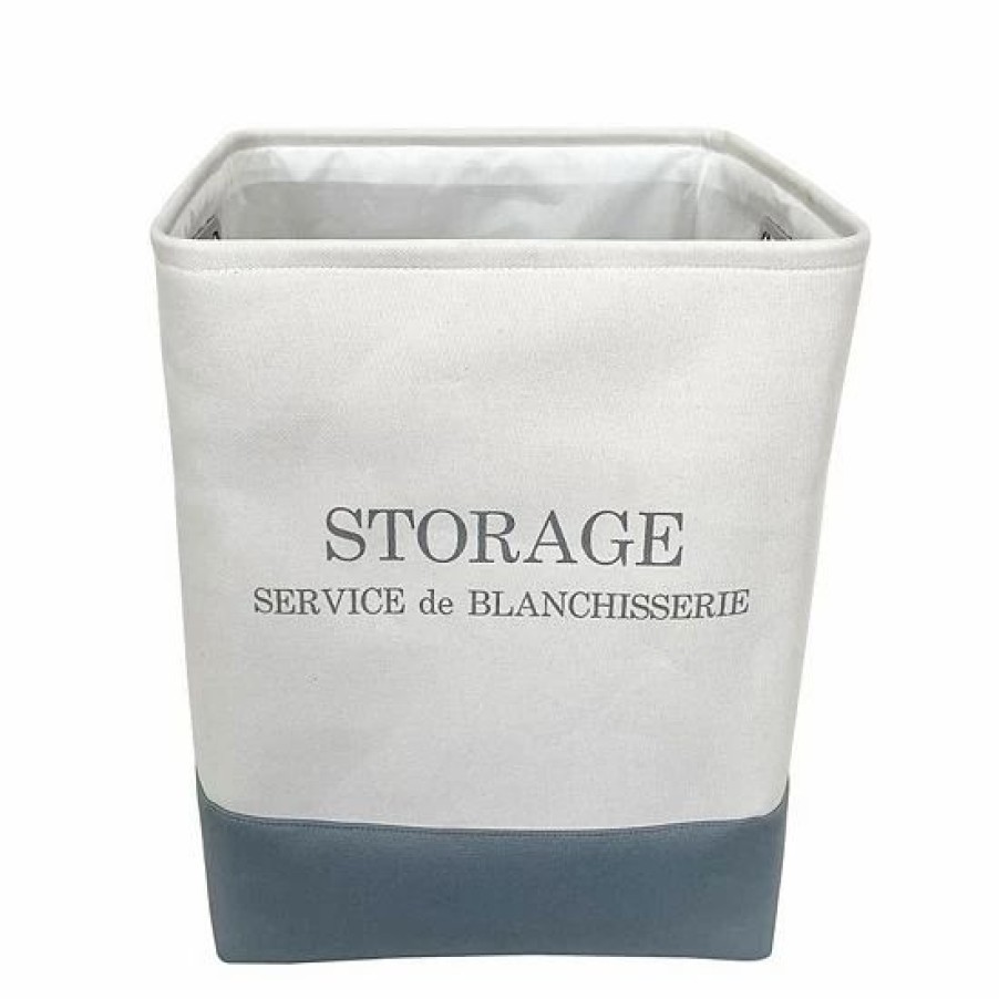 Storage & Cleaning * | Sonoma Goods For Life Canvas Tote Storage Bin