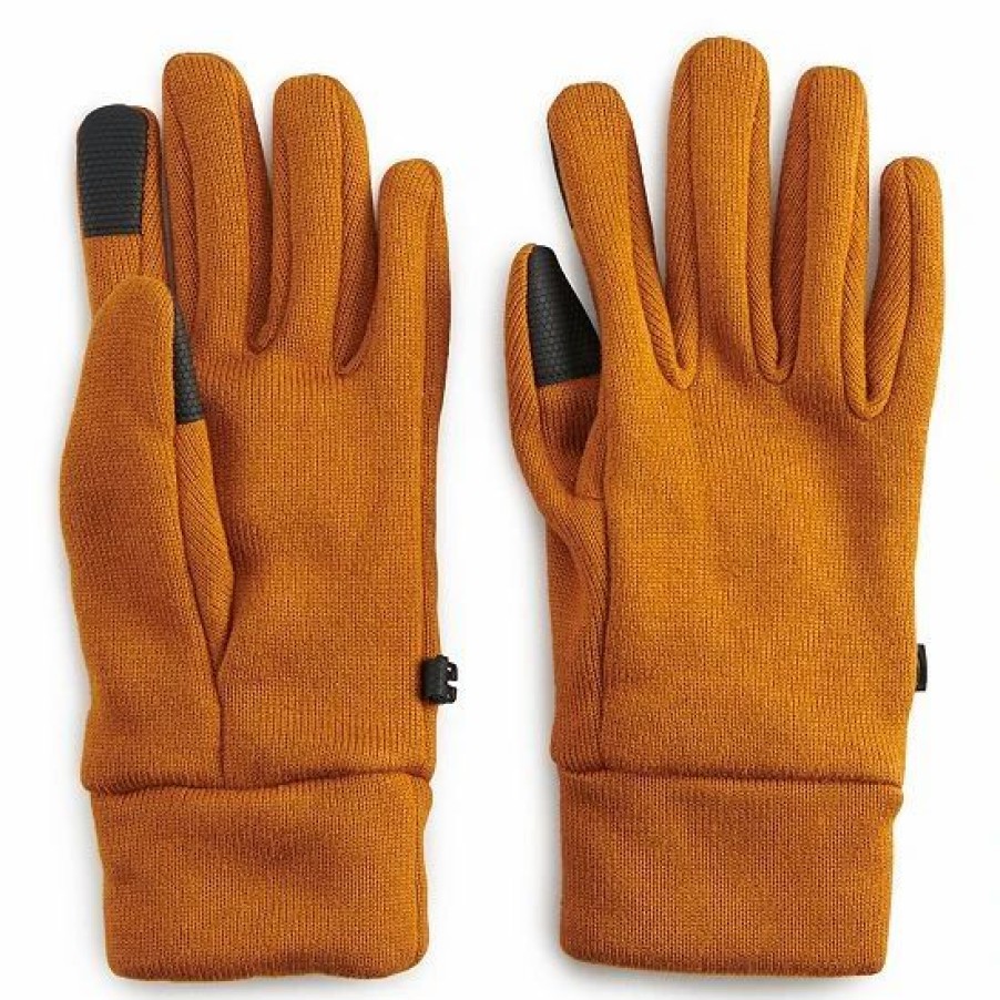 Mens * | Men'S Sonoma Goods For Life Knit Touchscreen Gloves