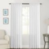 Home Decor * | Sonoma Goods For Life 2-Pack Sheer Crushed Voile Window Curtain