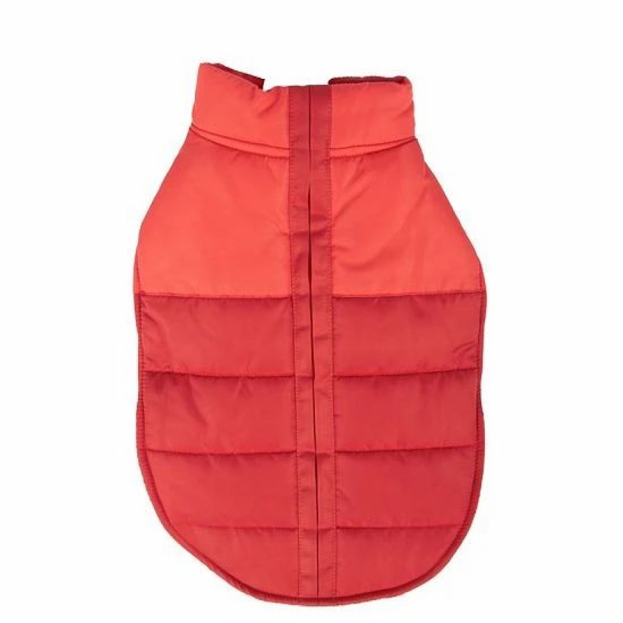 Pet Supplies * | Sonoma Goods For Life Color Block Pet Puffer Jacket