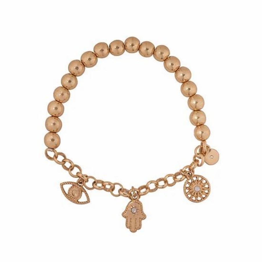 Womens * | Sonoma Goods For Life 3 Drop Whimsy Nickel Free Bracelet