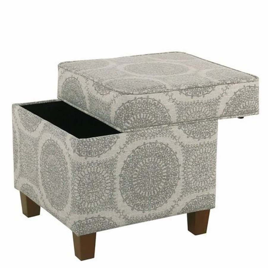 Furniture * | Sonoma Goods For Life Klein Storage Ottoman