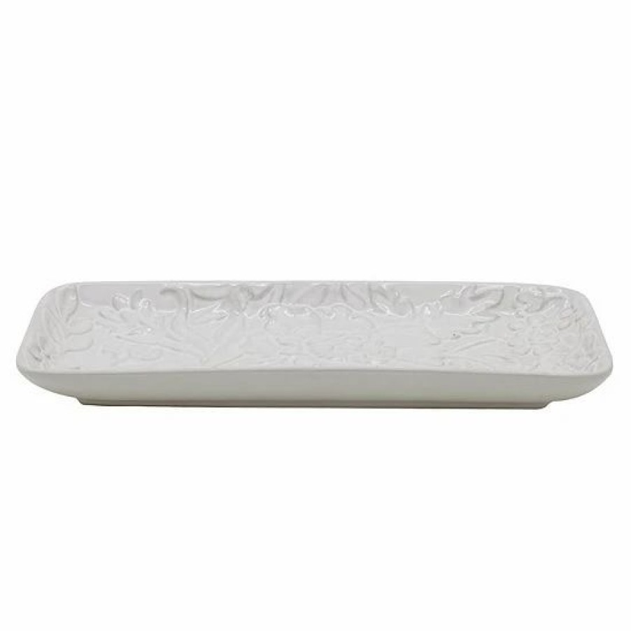 Bed & Bath * | Sonoma Goods For Life Floral Tray