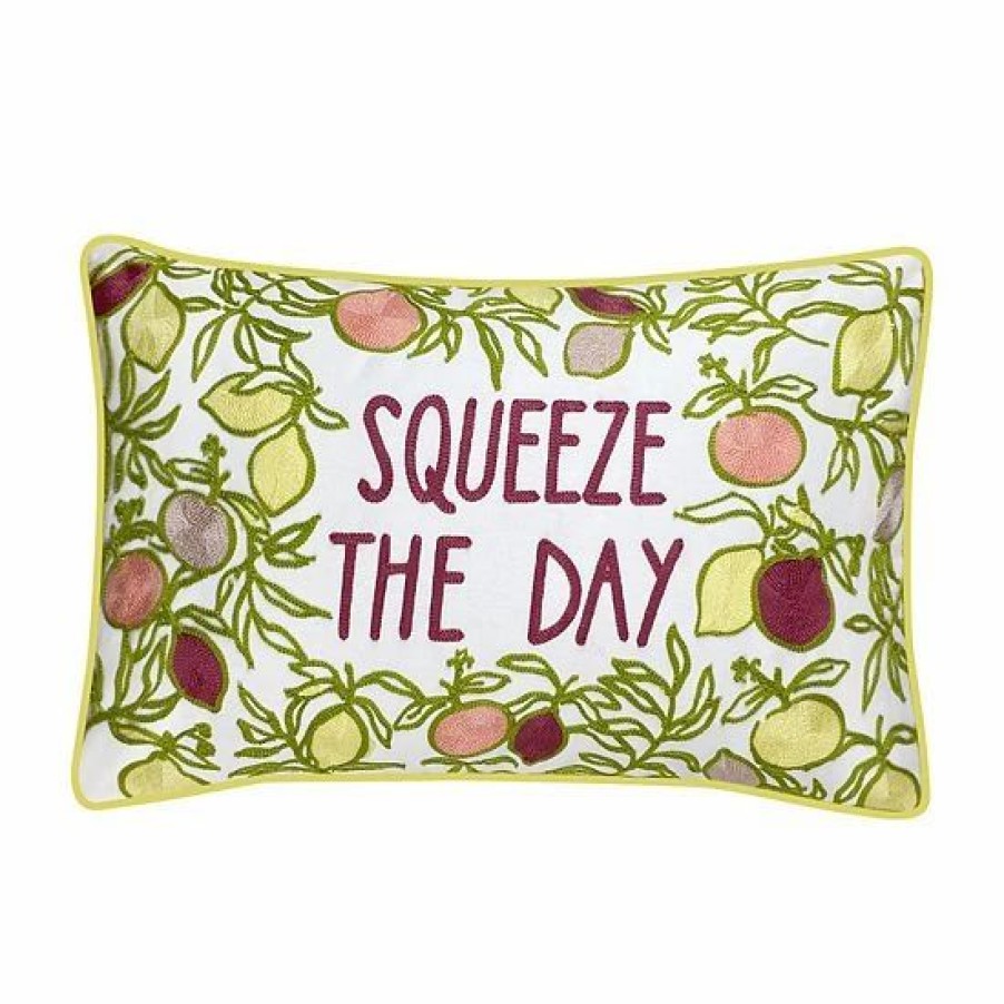 Home Decor * | Sonoma Goods For Life Squeeze The Day Throw Pillow